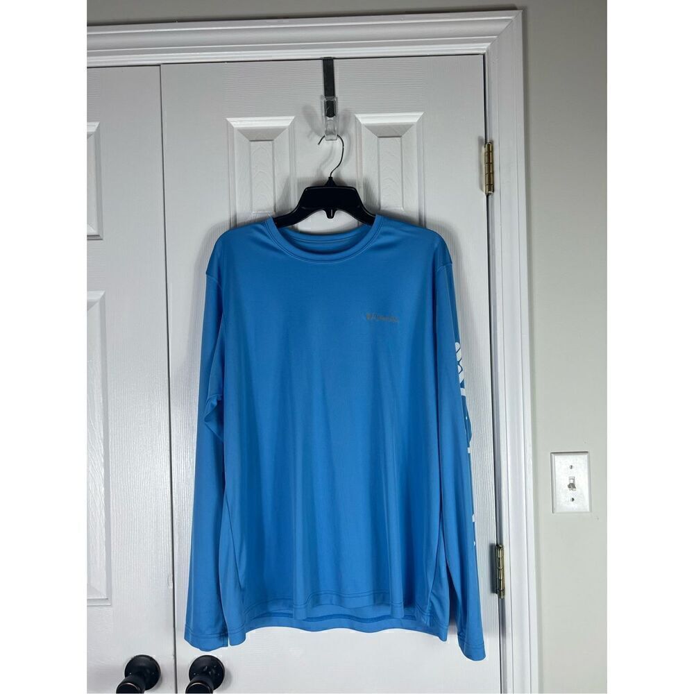 Columbia Mens Blue Pullover Size L